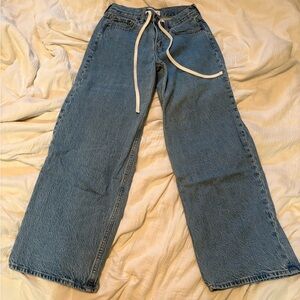 Abercrombie & Fitch Low Rise Ultra Loose Jean